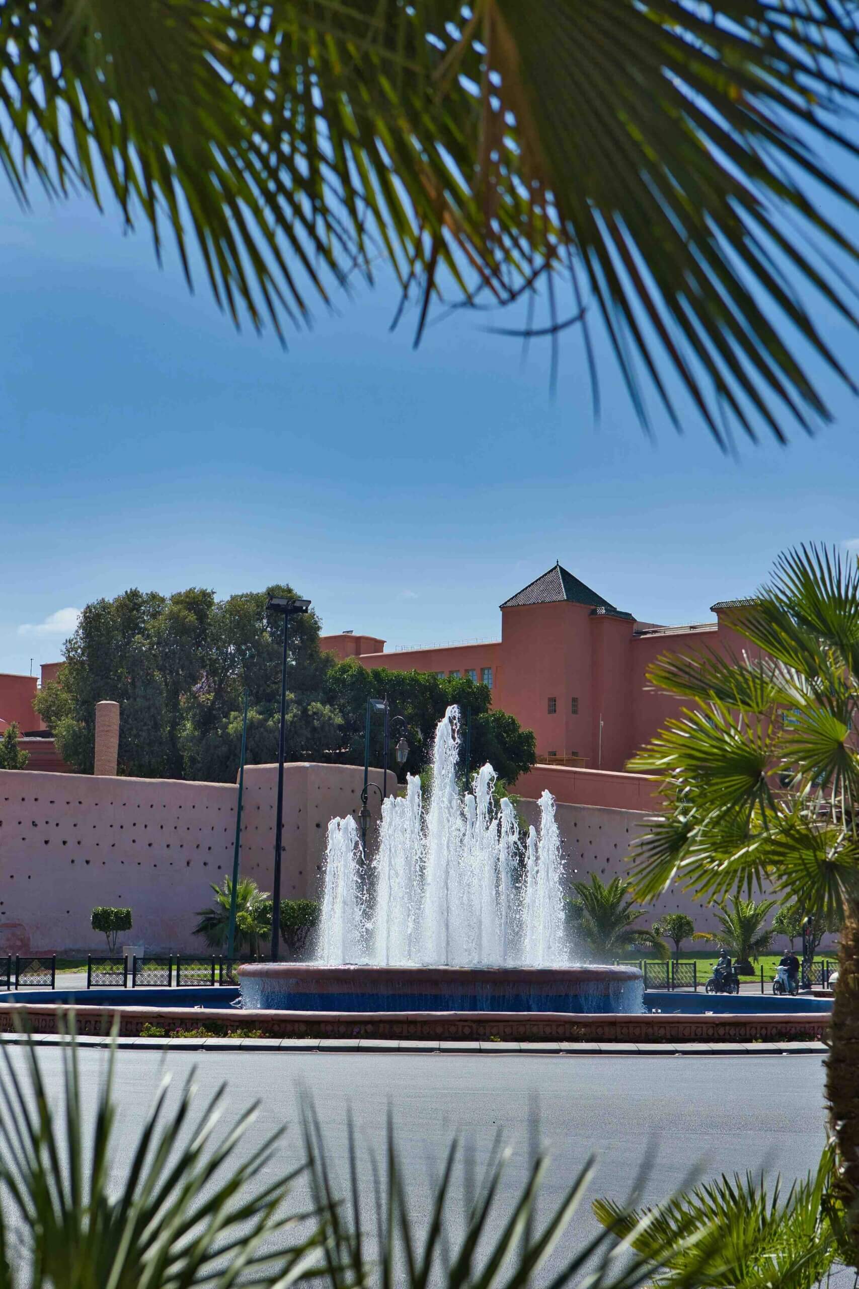 Marrakech Public water fountain