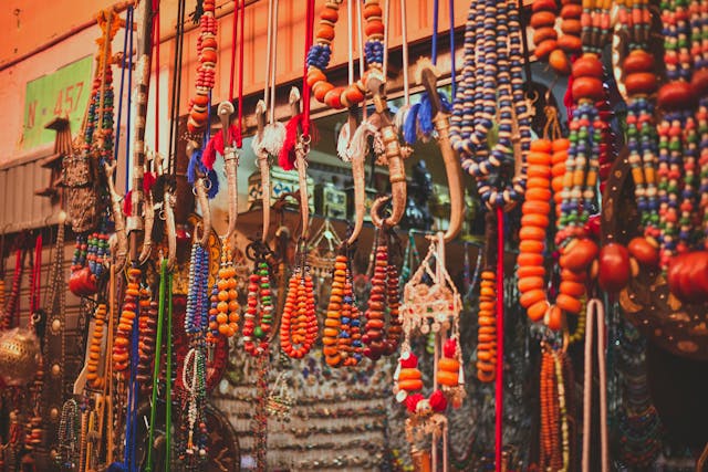 handicrafts in Agadir Market