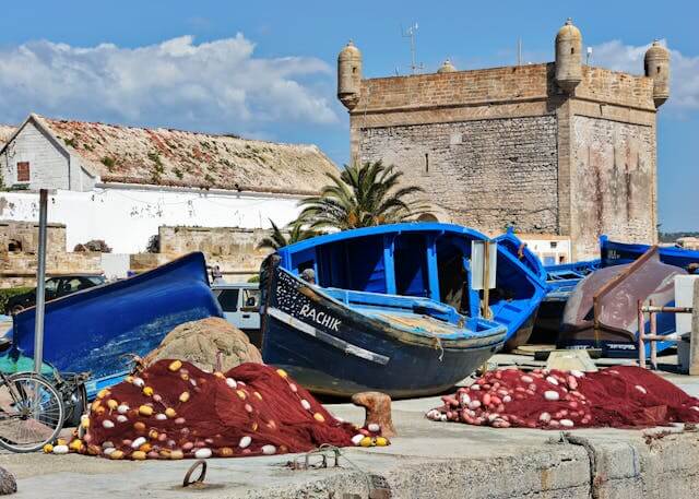 Essaouira boats