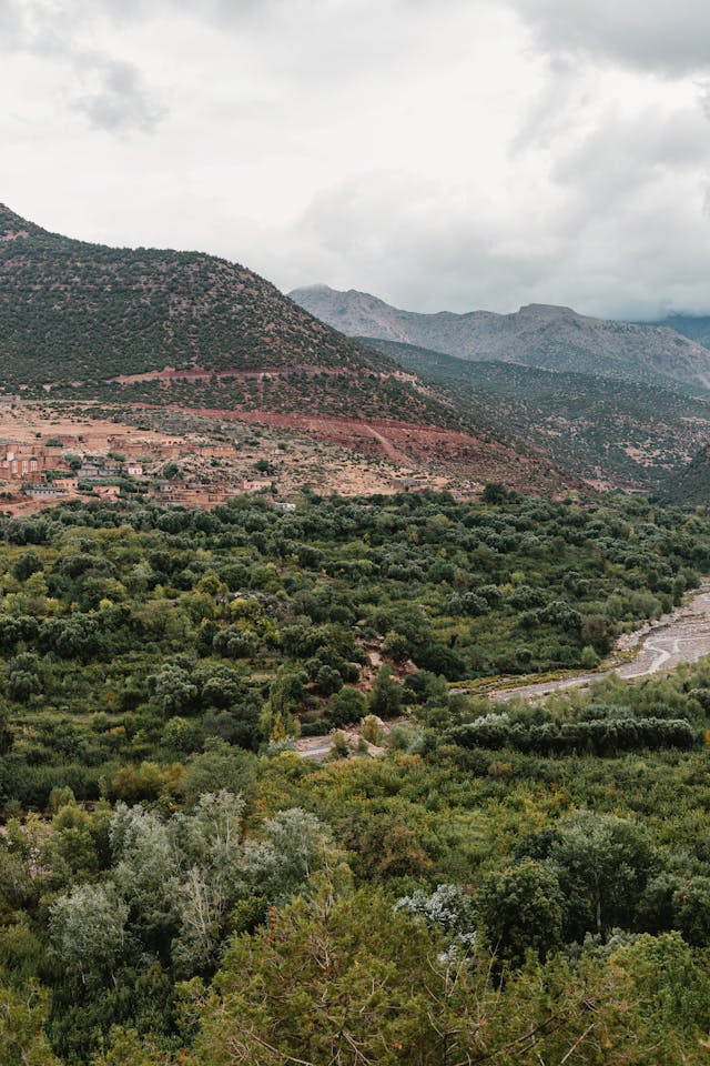 Scenic View of Mountains toubkal