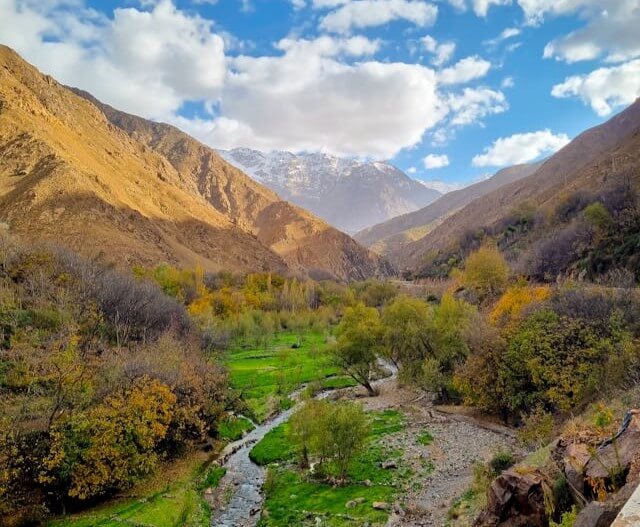 Valley in Imlil Morocco