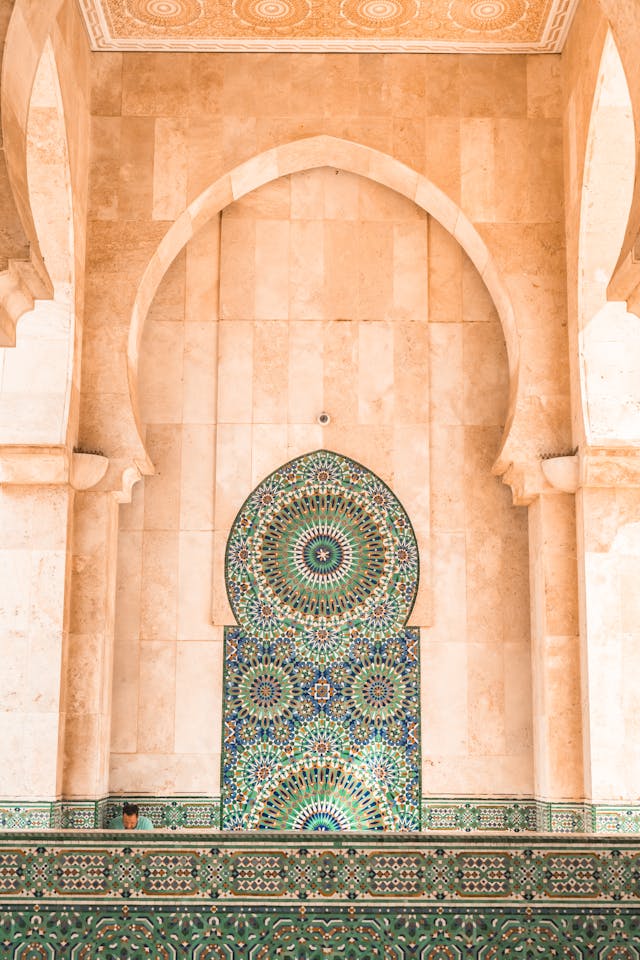 Wall Hassan 2 Mosque