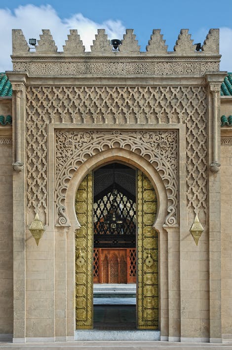 Architectural Entrance in Rabat